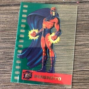 X-Men ’95 Fleer Ultra trading card: Suspended Animation Limited Edition: Magneto